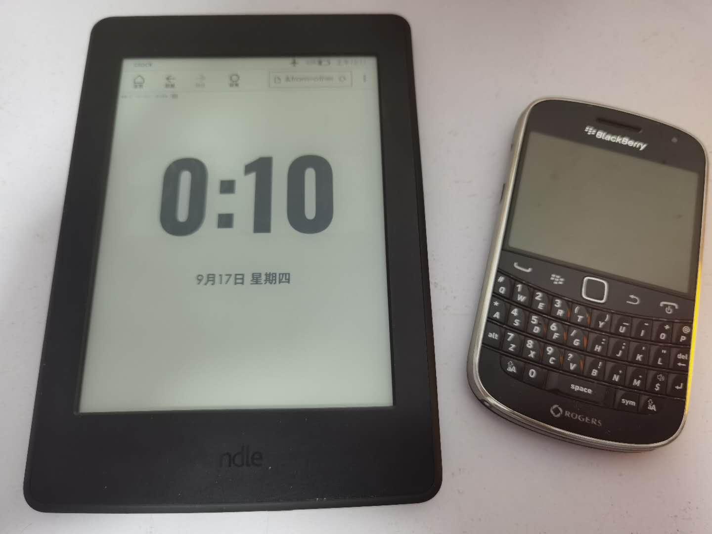 ◎ Kindle 桌面时钟